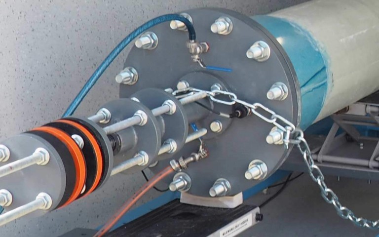 Stresstest für Druckrohre